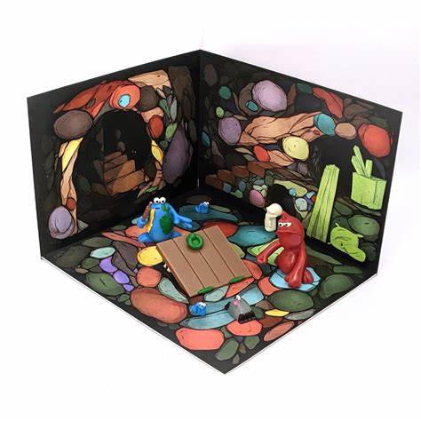Image of The Trap Door Play set and Blind bags by NeMA Studios