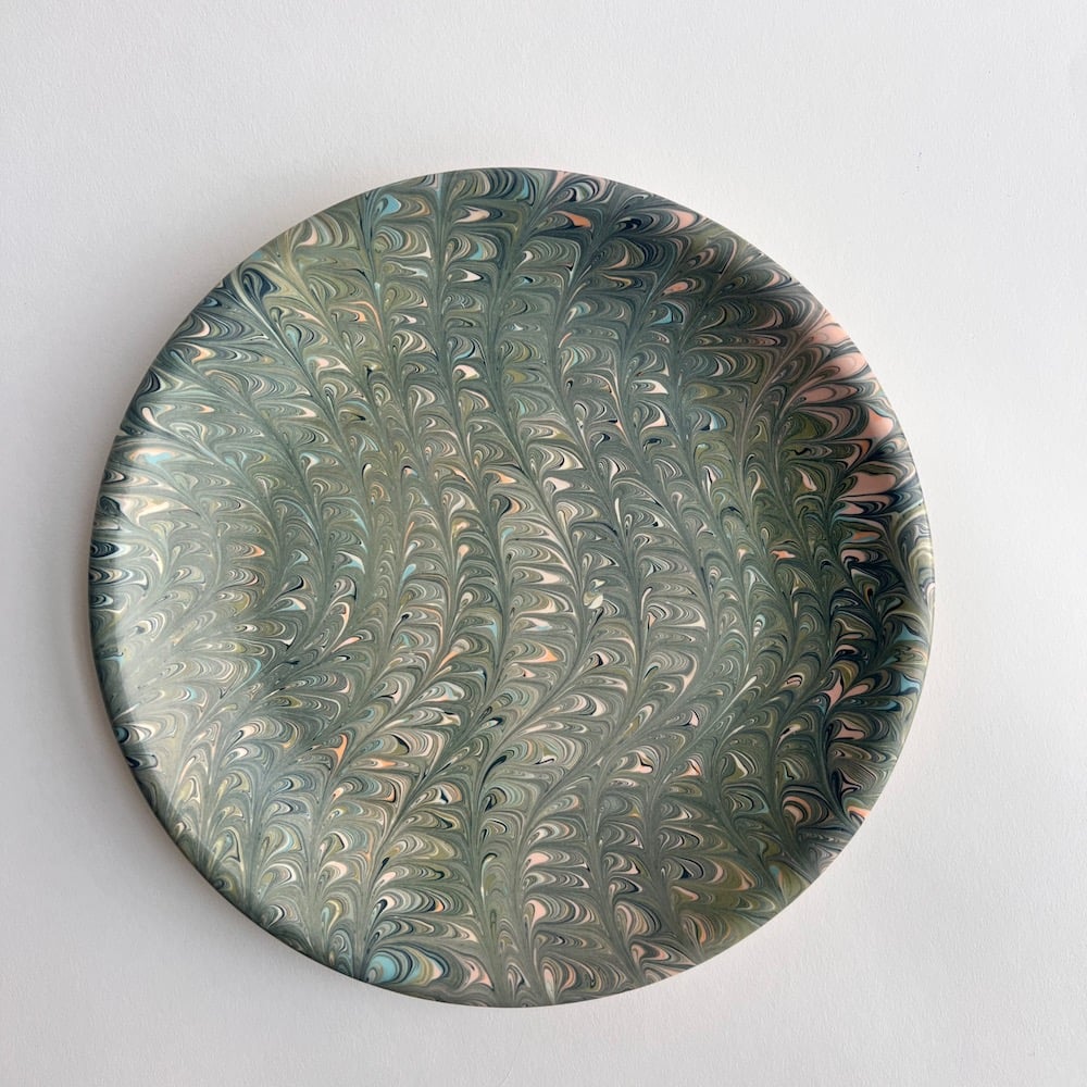 Dawn Feather Dinner Plate