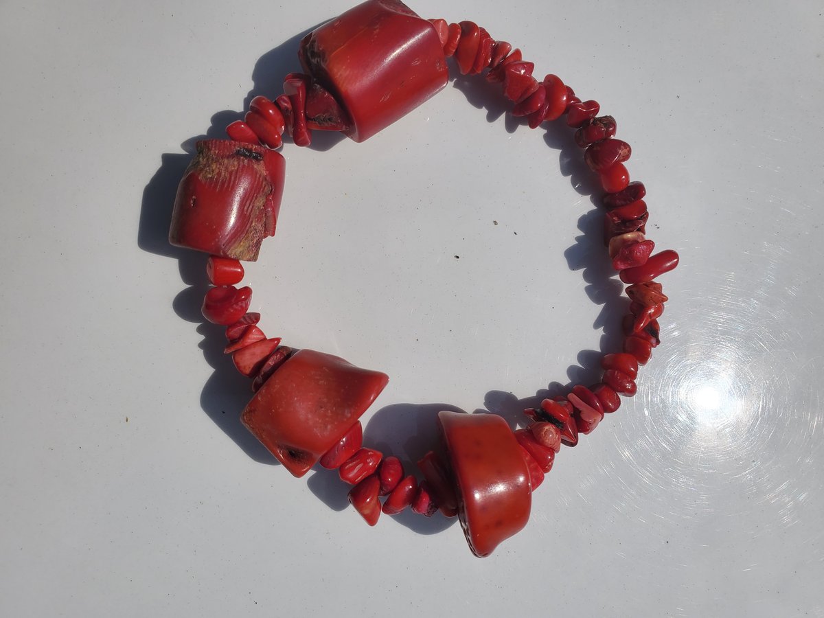Image of Red Coral Bracelet