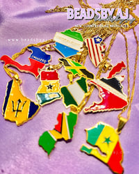 Country Flag Necklaces 