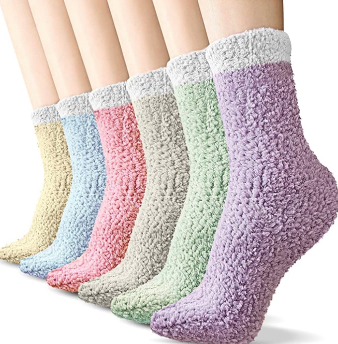 Image of Women’s warm soft fluffy socks