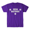 JOHN WAYNE MURDOCH-MEGA BASTARDS SHIRT (PURPLE/WHITE VARIANT)