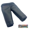 LC BOARDS FINGERBOARD PANTS LEATHER BLACK