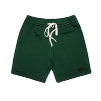 Image 1 of Varsity Shorts - Forrest Green