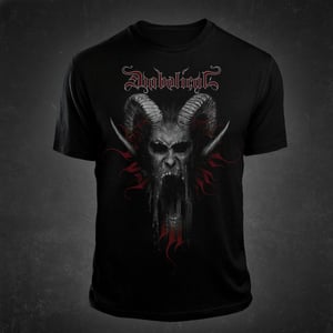 Image of T-Shirt - Satan - Red/Silver