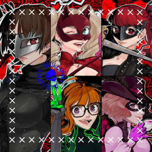 Persona 5 Phantom Thieves Prints & Stickers