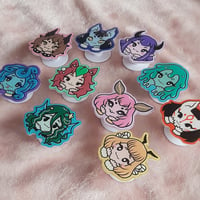 Image 2 of Monster Girl Cuties Phone Grips