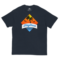 "CALI TEE" (NAVY)