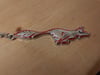 HSA Running Fox Keyring