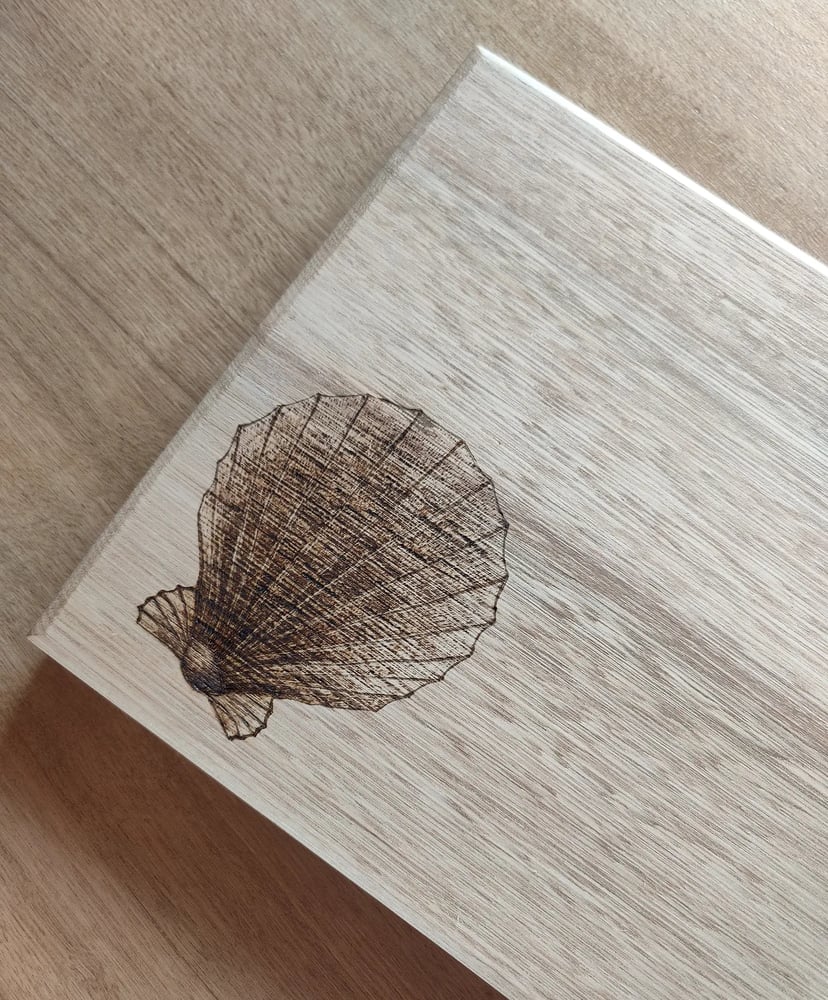 Image of Scallop Shell Platter Board 