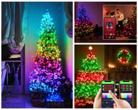 Magic Musical RGB Bluetooth Christmas Tree Lights - Controlled By APP 