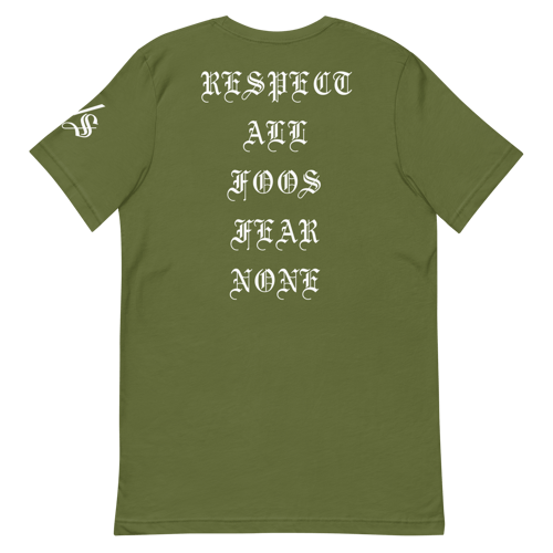 Image of Respect All Foos Fear None Tee C/S