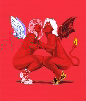 Image of Double Trouble woven blanket PREORDER