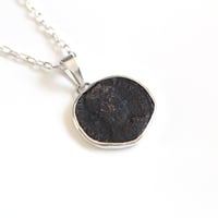 Image 2 of Ancient Roman Coin Sterling Silver Necklace