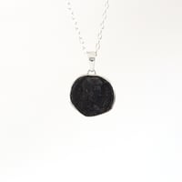 Image 1 of Ancient Roman Coin Sterling Silver Necklace
