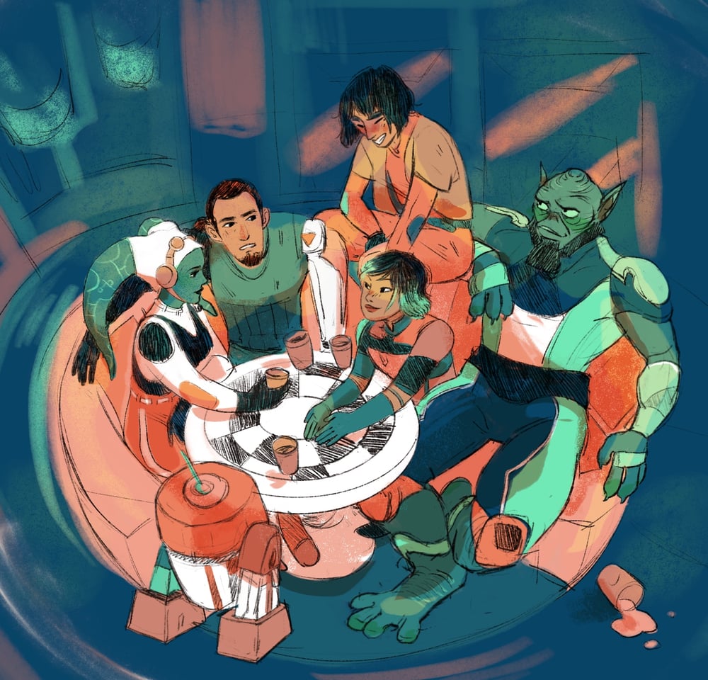 Image of rebel family