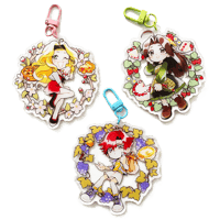 Image 1 of Harvest Moon 3.5" Acrylic Charms - A Wonderful Life Girls