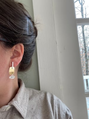 Birch Star Earrings