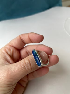 Azurite Malachite Ring