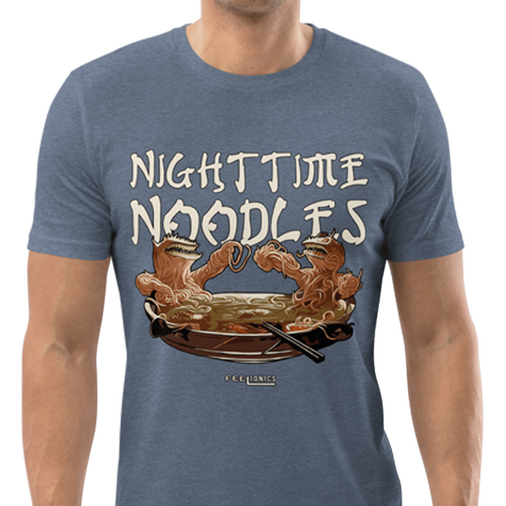 Image of Nighttime Noodles Album T-Shirt