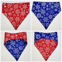 Image 1 of Reversible Red & Blue Snowflake ❄️ 