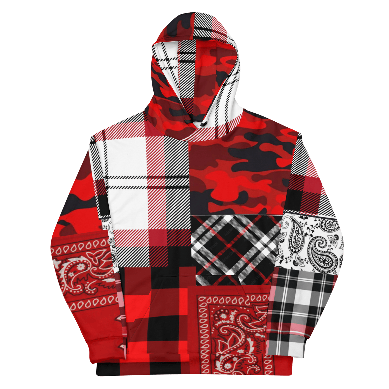 Image of Patchwork hoodie