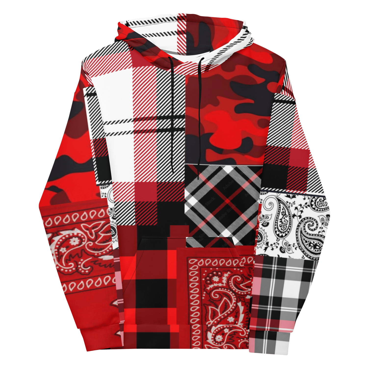 Image of Patchwork hoodie