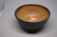 Image 1 of Green & Gold Large Soup Bowls