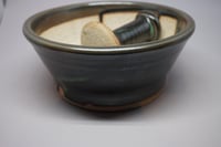 Image 1 of Bronze Green Mortar & Pestle