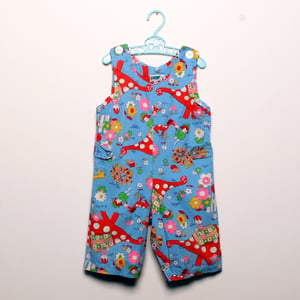 Image of Storybook Shortalls - 18 months