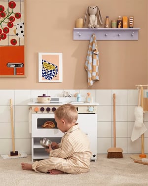 Image of Play Kitchen with dishwasher -Kid's Concept