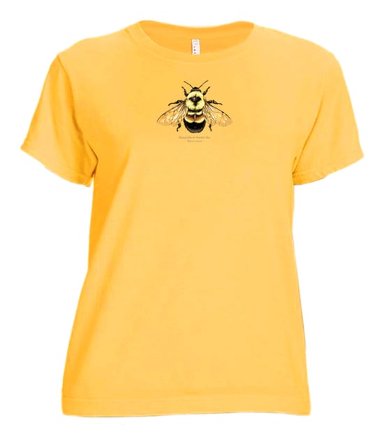 Image of Rusty Patch Bumblebee ladies t-shirt