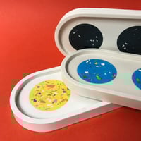 Image 4 of Vide-poche ronds colorblock terrazzo