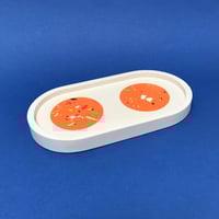 Image 2 of Vide-poche ronds colorblock terrazzo