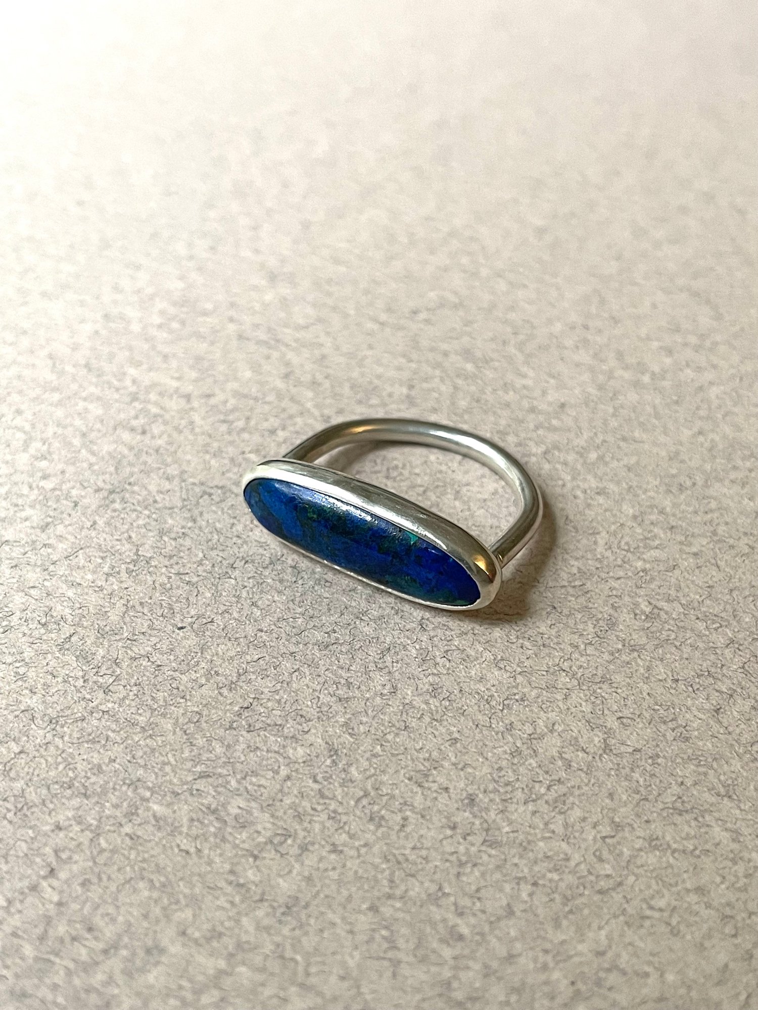 Azurite Malachite Ring