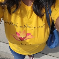 Golden Goddess Yellow T shirt