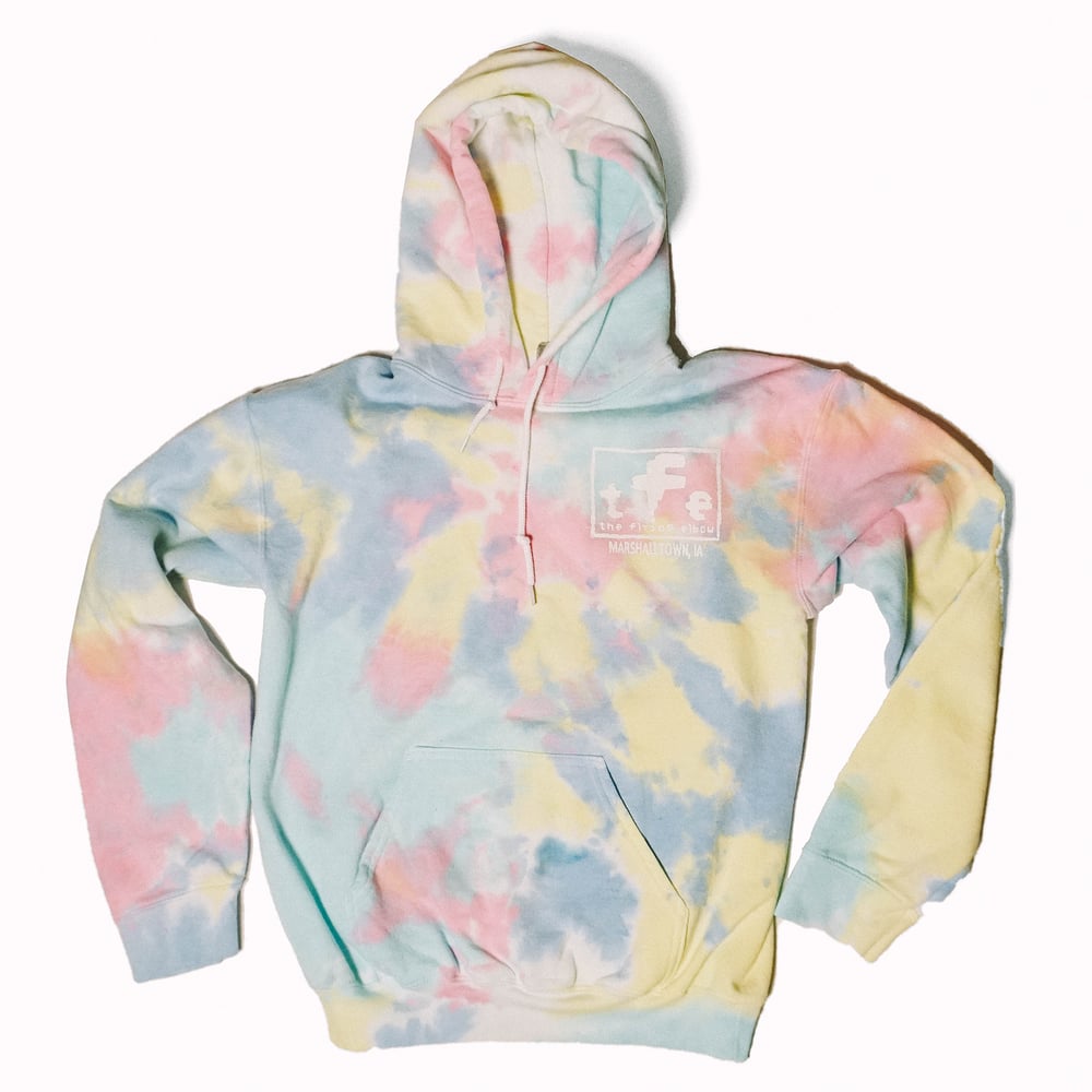 TFE 'BEST BURGER' Tie-Dye Hoodie