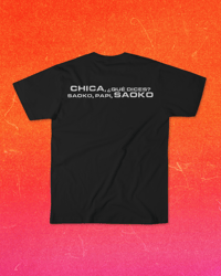Image 3 of T-shirt JetLag - Chica, ¿qué dices? Saoko, papi, saoko