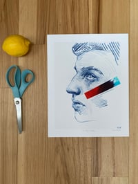 Image 2 of Tie Dye Cheek Print 
