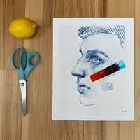 Image 1 of Tie Dye Cheek Print 