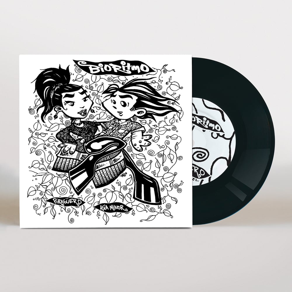 Image of Bio Ritmo 7" 45RPM  Pirag​ü​ero​/​Asia Minor (Merge Reissue 2022)