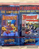 Image of Officially Licensed Devourment "The Simpsons" and "Beavis and Butt-Head" Flags!!!