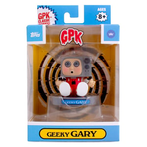 Garbage Pail Kids Geeky Gary 4" Figure w/ Exclusive Trading Card