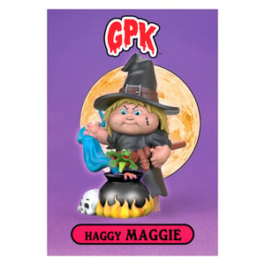 Garbage Pail Kids Haggy Maggie 4" Figure w/ Exclusive Trading Card