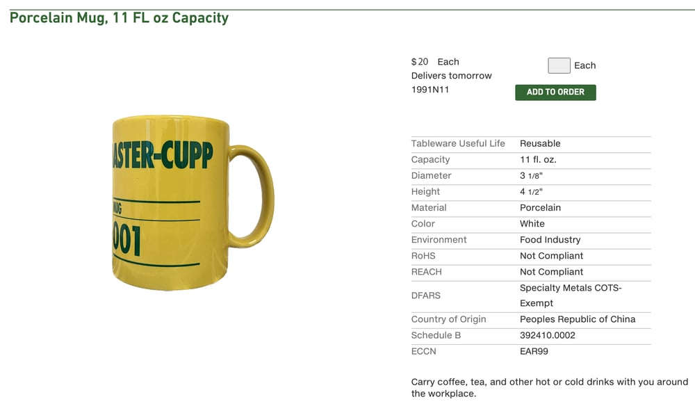 Image of McMaster-Cupp coffee mug