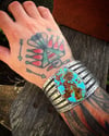 WL&A Old Style Royston Heavy Ingot Cuff - Wrist 7in to 7.75in - 130 Grams - 45mm Gem Grade 