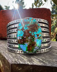 Image 1 of WL&A Old Style Royston Heavy Ingot Cuff - Wrist 7in to 7.75in - 130 Grams - 45mm Gem Grade