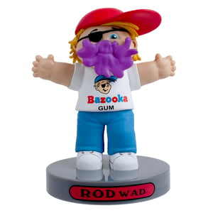 Garbage Pail Kids Rod Wad 4" Figure w/ Exclusive Trading Card