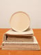 Image of assiette plate beige 