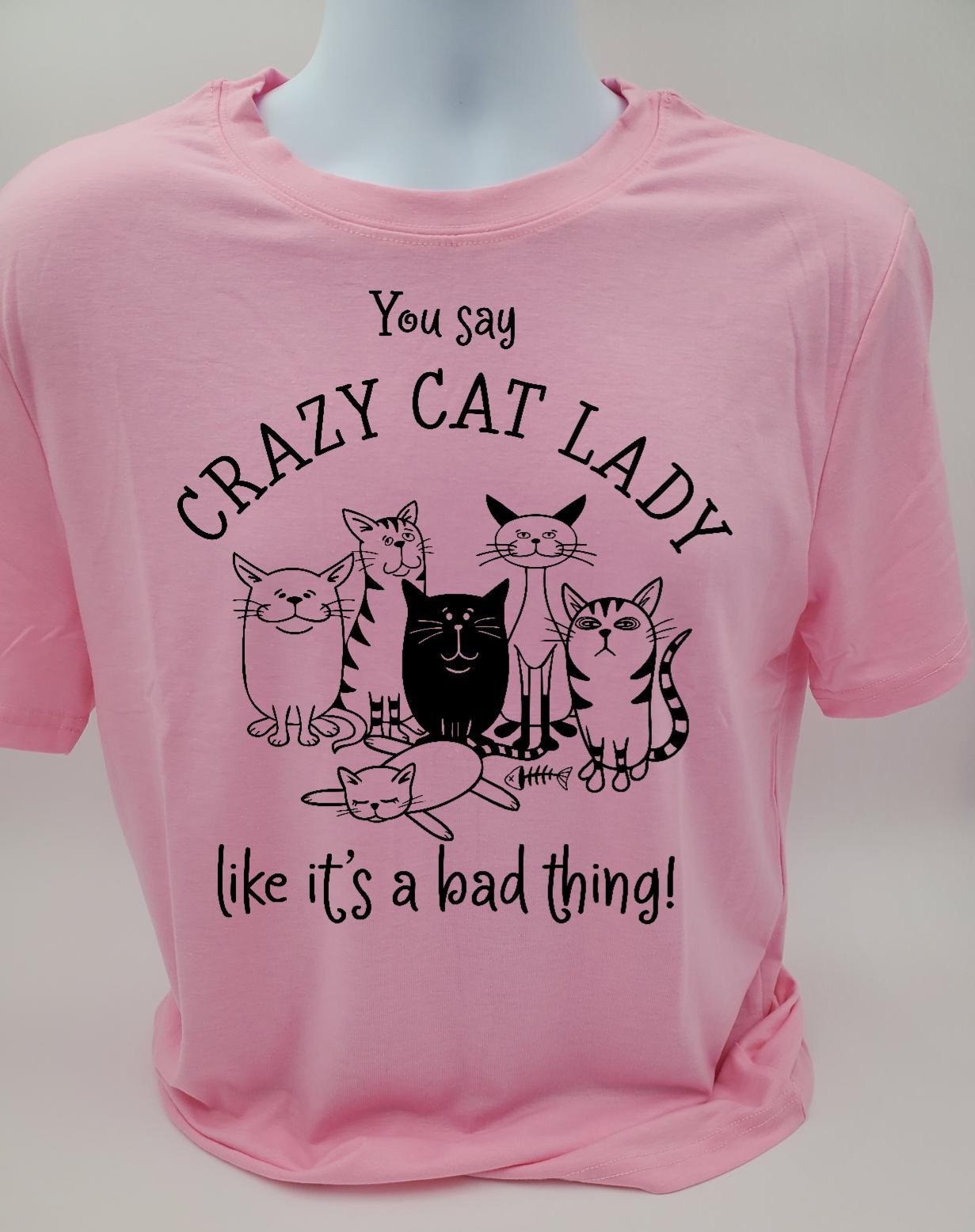 crazy cat lady t-shirt